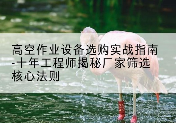 涪城剪叉式升降机厂家-高空作业设备选购实战指南-十年工程师揭秘厂家筛选核心法则